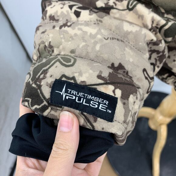 True Timber Pulse Jacket Womens XL Extra Large Camo Lightweight Puffer Hunting - Picture 5 of 13